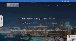 Desktop Screenshot of nomberglaw.com